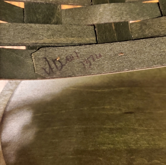 Green Shamrock St. Patrick's Longenberger Basket - Picture 5 of 5